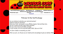 Desktop Screenshot of ladybugsurf.com